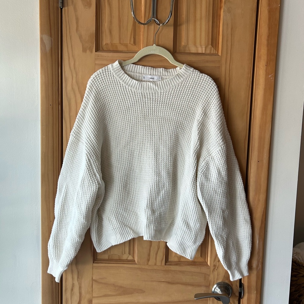 MANGO cropped sweater